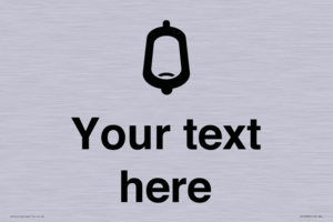 Custom information: urinal toilet